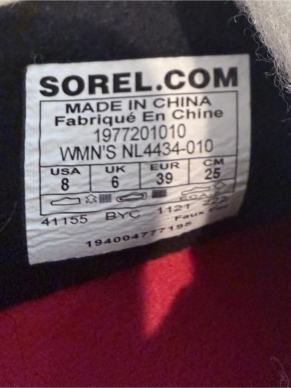 Sorel Out N About Conquest Waterproof Black Sneaker Boots Size 8